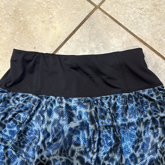 Lucky In Love On The Prowl Metallic Leopard Tennis Skirt XS Skort - Picture 5 of 8